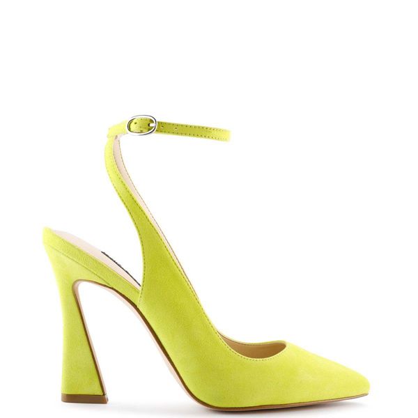 Nine West Tabita Ankle Strap Dress Yellow Pumps | South Africa 22C46-1Y30